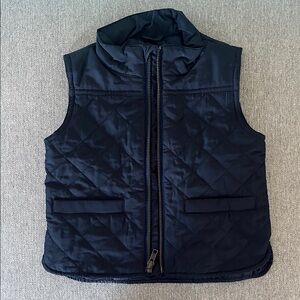 Crewcuts Midnight Blue Quilted Vest